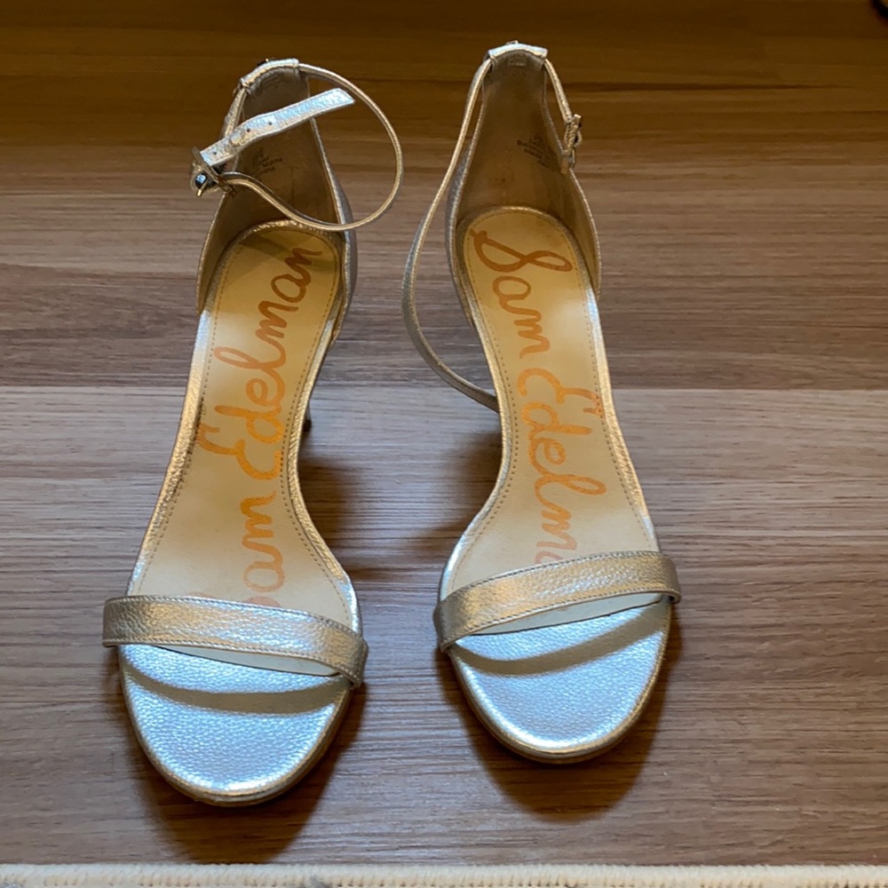 Silver heels